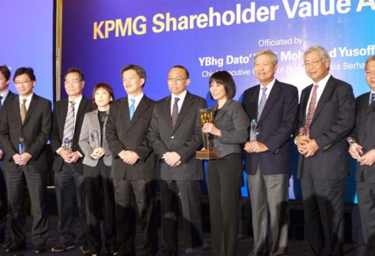 KPMG Shareholder Value Award – Industrial Markets’ Best